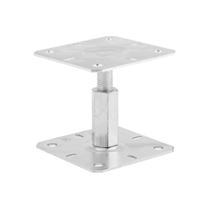 Reguliuojama kolonos atrama 130 × 130 × 100-150 mm M20