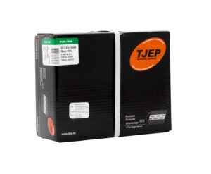 834363_TJEP_GR_28x63_blank_box.jpg TJEP 34° juostinės vinys 2,8 × 63 mm rifliuotos, nedengtos – 4600 vnt.