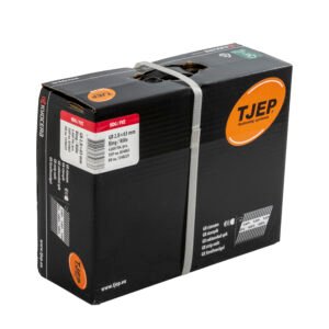 TJEP 34° juostinės vinys 2,8 × 63 mm rifliuotos, karštai cinkuotos – 4600 vnt.