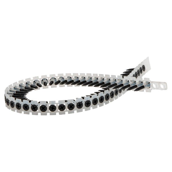 839962_TJEP_CPS_35-25_collated_screw_strip_02.jpg TJEP juostiniai sraigtai 3,5 × 25 mm, GKP ir metalui – 1000 vnt.