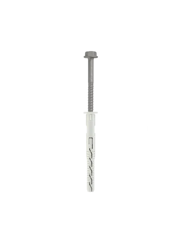 KLIMAS KPR-FAST-K medsraigtis šešiakampe galva + kaištis 10 × 200 mm (25 vnt.)