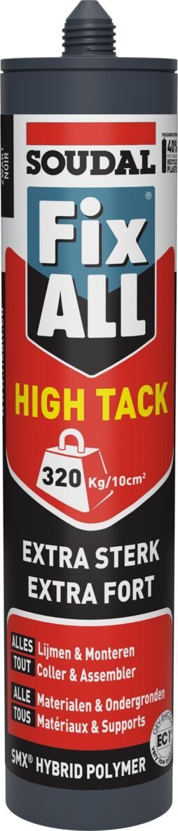 Soudal Fix All High Tack klijai-hermetikai juodi 290 ml