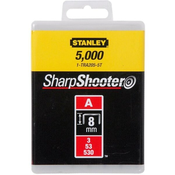 Stanley kabės A(53) 8 mm EG (5000 vnt.)